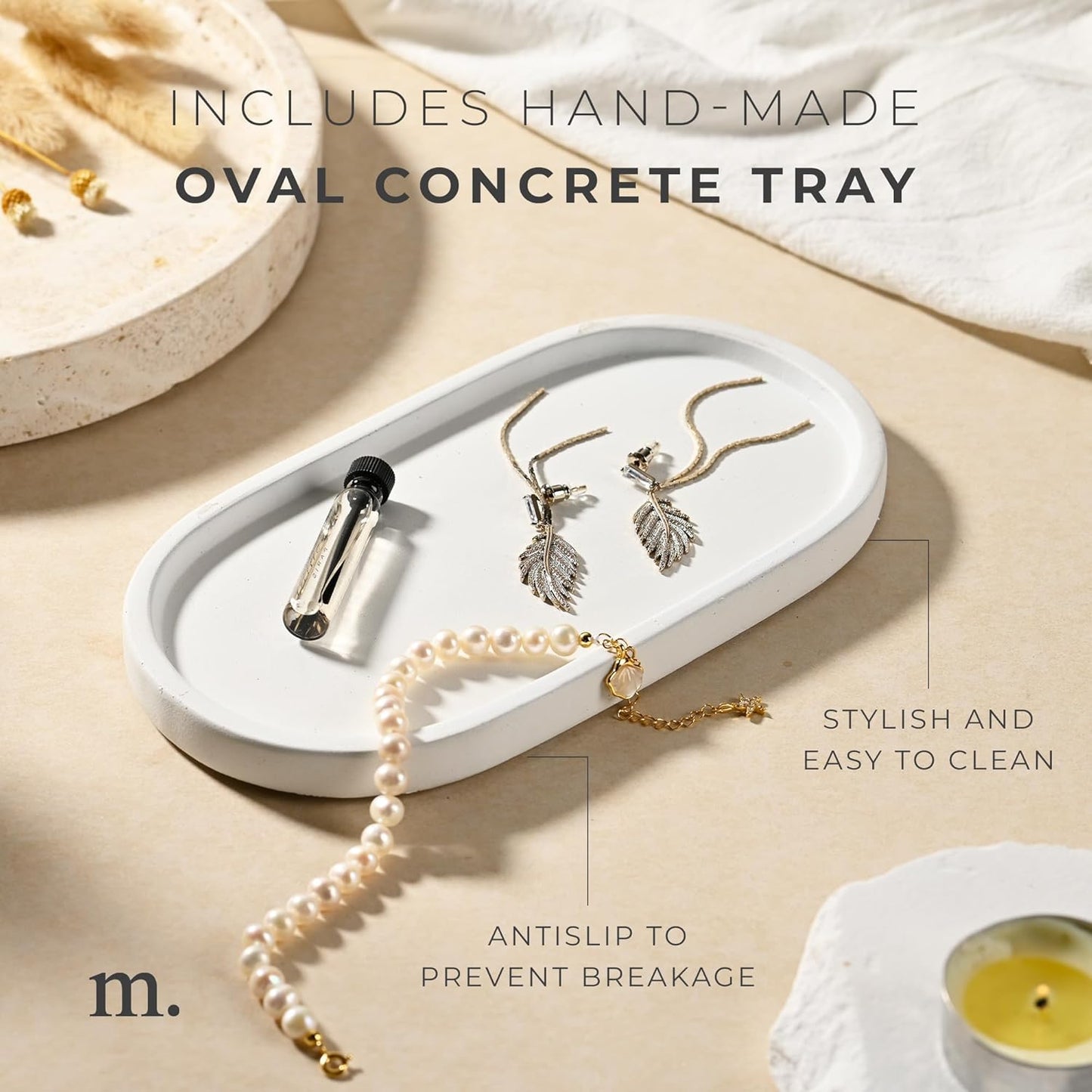 MaisoNovo Soap Dispenser 3-Piece Set | 16.9oz White Bottles with Black Stainless Steel Pumps