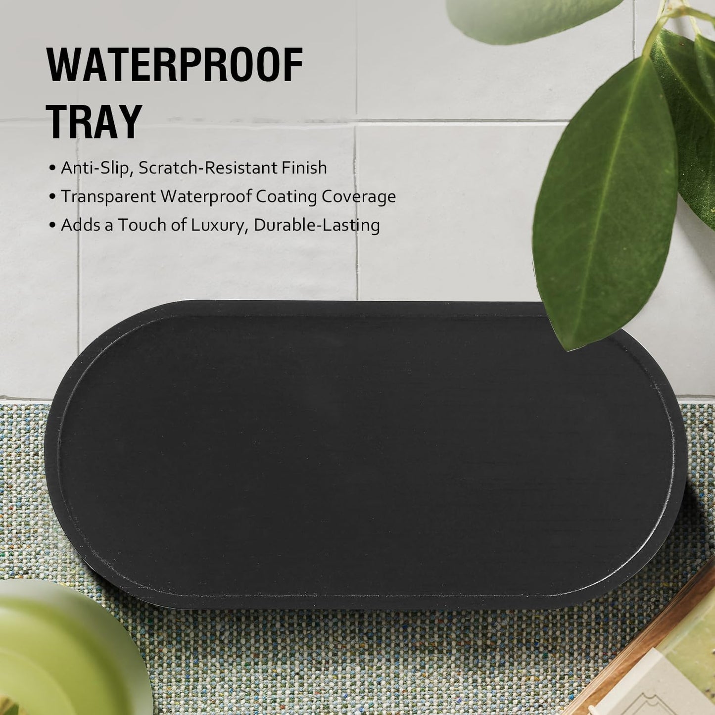 MOMEEMO Kitchen Soap Dispenser Set, Contains Dish and Hand Soap Dispenser, Suitable for Farmhouse Kitchen Decor. (Black & White)