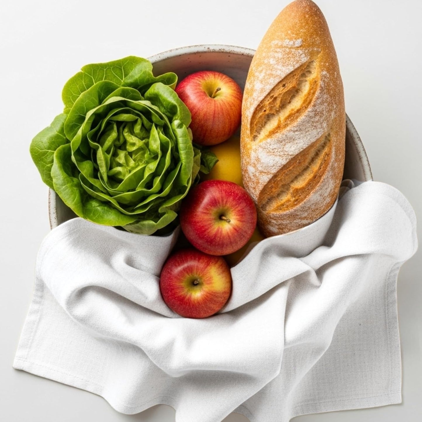 Flour Sack Towels| Tea Towel for Crafts| Kitchen Dish Cotton Blank Towel for Embroidery|Baking Bread Proofing Linen Cover| Thick Absorbent Quick Dry| 3 Pack 28"x28" White